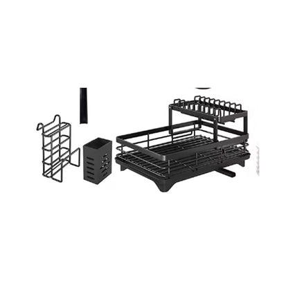 Two-Tier Dish Rack.