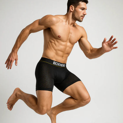 Boxheros® Ultra-Comfort Bamboo Fiber Boxers – Second-Skin Feel (4-Pack)