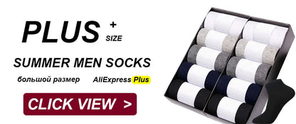 High Quality 10 Pairs/lot Men Bamboo Fiber Socks