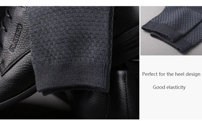 High Quality 10 Pairs/lot Men Bamboo Fiber Socks