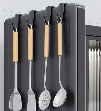Armoire de rangement de cuisine métallique multifonction étroite à 5 étagères, résistante à la poussière