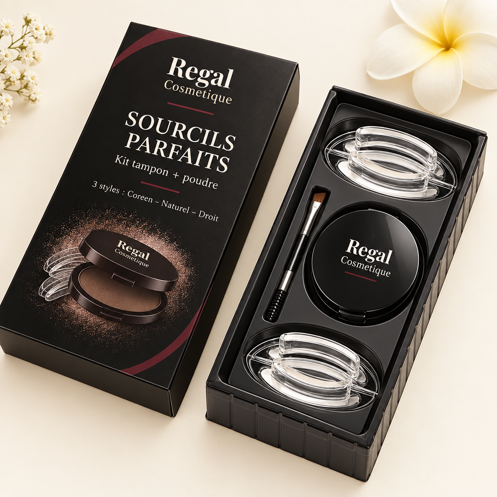 Regal Cosmetique © Kit tampon à sourcils - Sourcils Parfaits