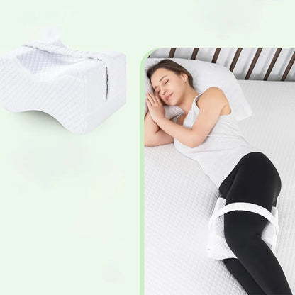 ZenSole - Knee Pillow for Side Sleepers with Straps
