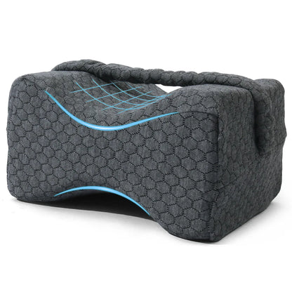 ZenSole - Knee Pillow for Side Sleepers with Straps