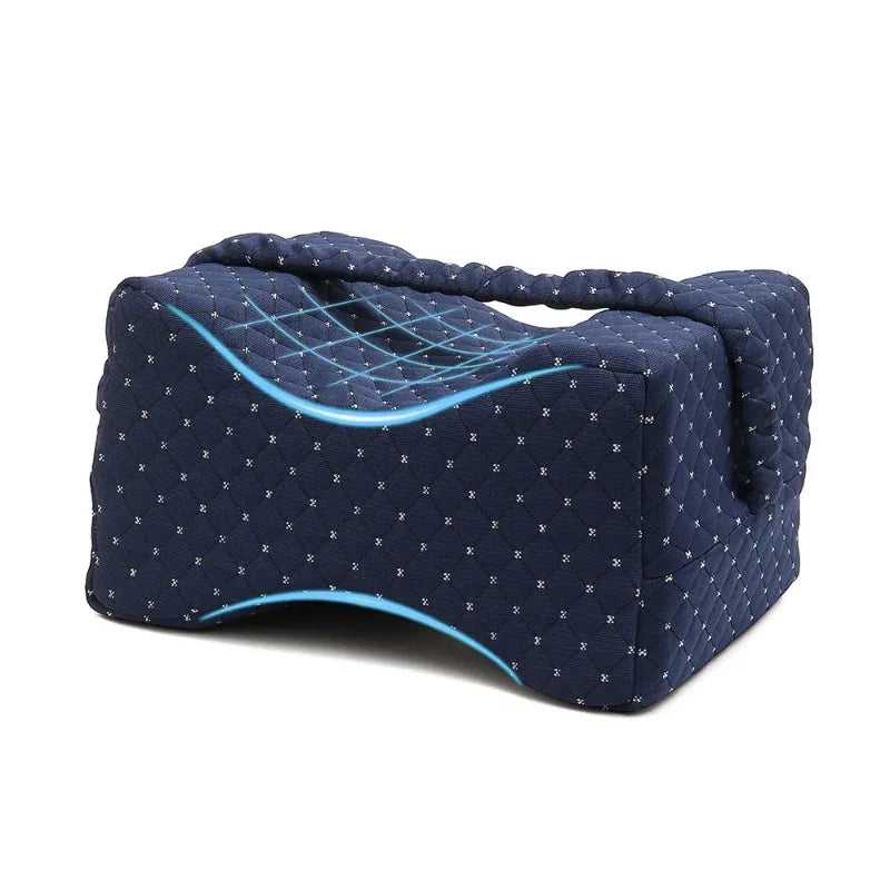 ZenSole - Knee Pillow for Side Sleepers with Straps