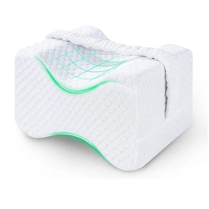 ZenSole - Knee Pillow for Side Sleepers with Straps