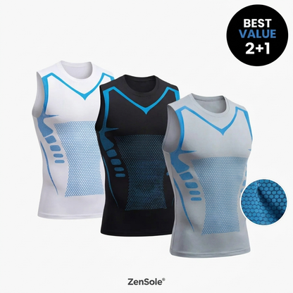 ZenSole® PowerForm Ionic Compression Vest