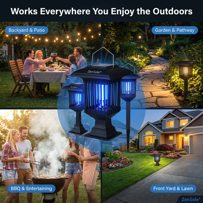 ZenSole® Solar Insect Killer Light