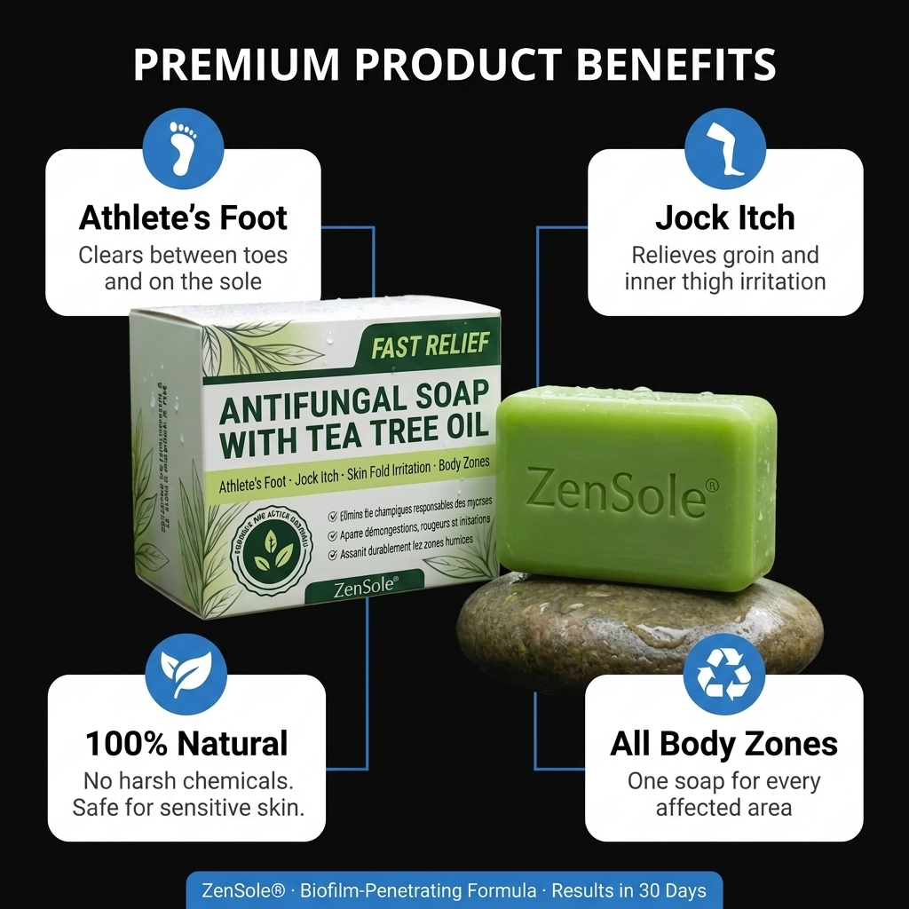 ZenSole® Antifungal Relief Soap